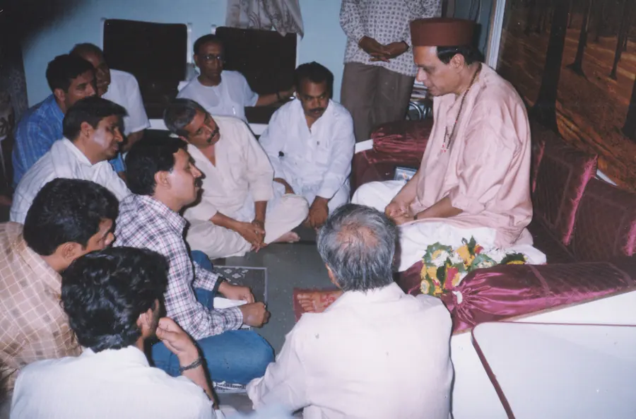 Pothi or manuscript from Datta Kaka's spiritual work. Archive still DPK_0124.